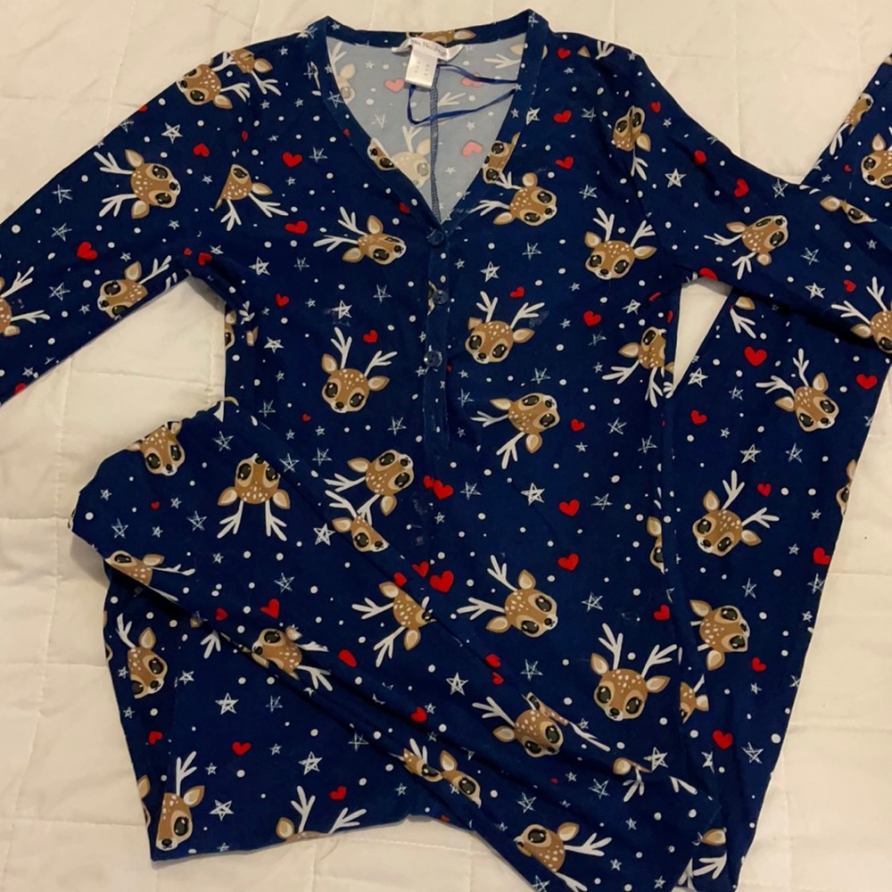 Cutesy Reindeer Christmas Onesie!